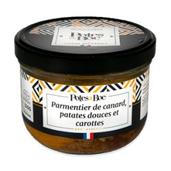 PARMENTIER DE CANARD PATATES DOUCES ET CAROTTES
